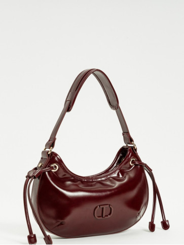 Сумка Хобо/Винний