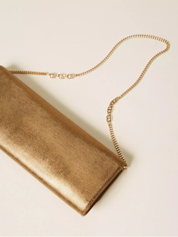 Сумка через плече / Жовте золото 252TD8130