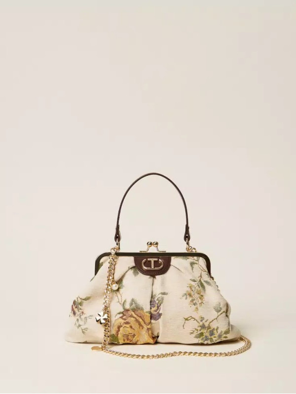 Сумка через плече / Парча перламутр 252TD8320