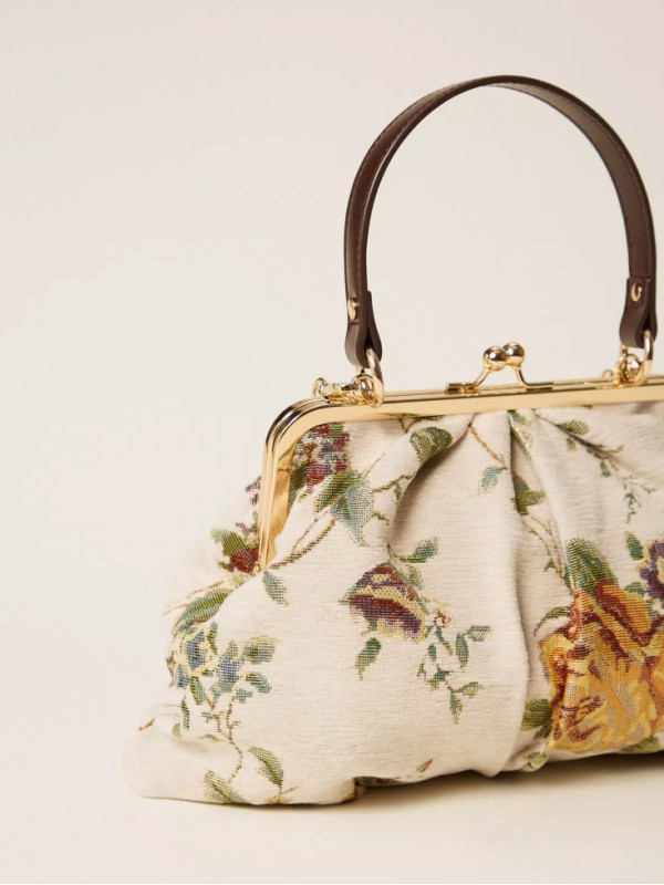 Сумка через плече / Парча перламутр 252TD8320