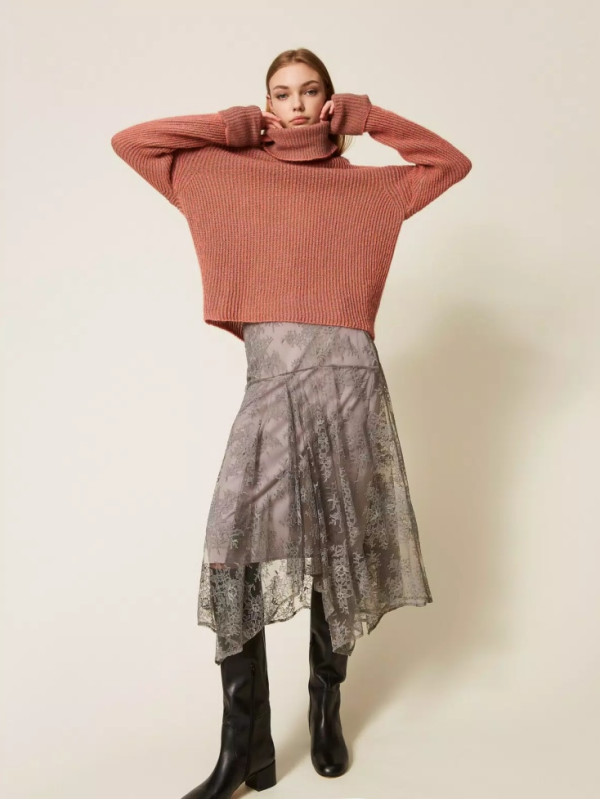 Мереживна спідниця / Сталь 252TF2112