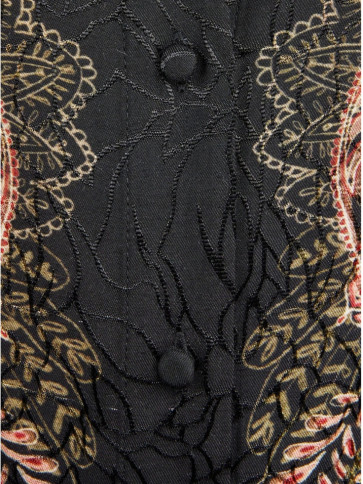 Сукня - сорочка/Пейслі Чорний/Іржавий