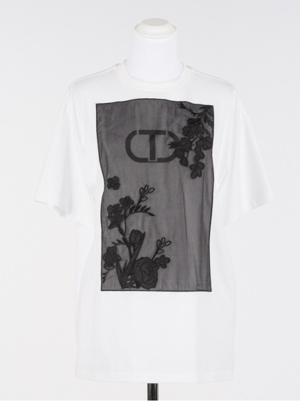 Футболка оверсайз/Білий 252TP2053