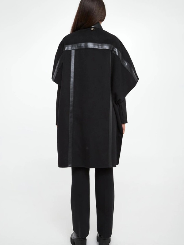 Плаш - накидка/Чорний 252TP2073