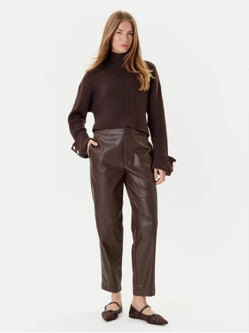 Штани під шкіру/Кава