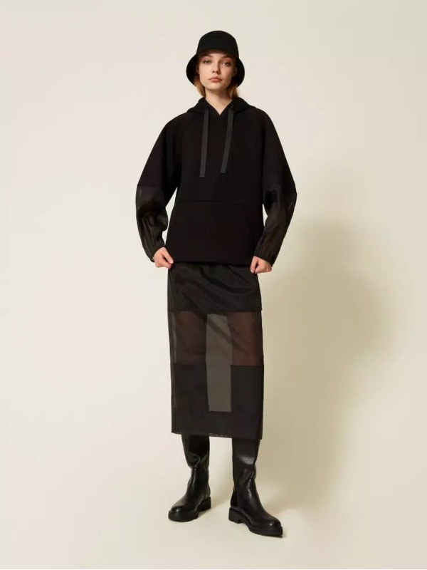 Спідниця Лонгета/Чорний 252TP2212