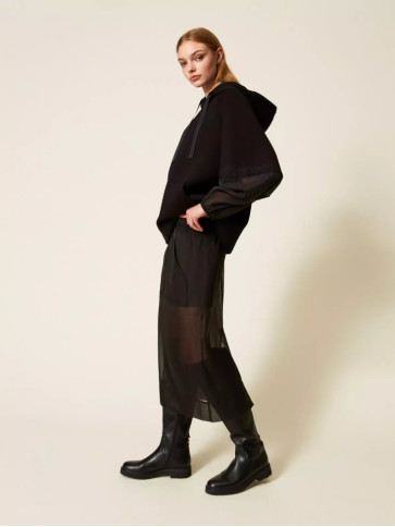 Спідниця Лонгета/Чорний