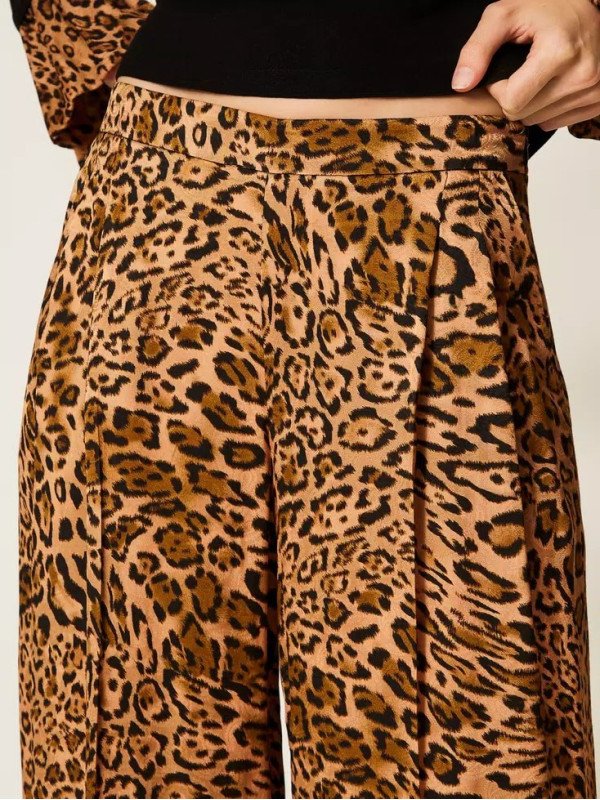Жаккардові штани/Тваринний принт 252TP2474