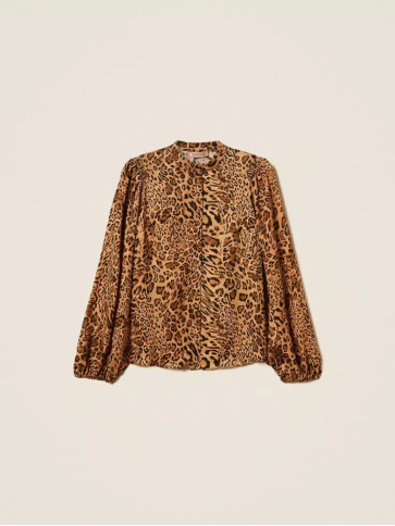 Жаккардова сорочка/Тваринний принт