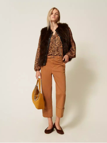 Жаккардова сорочка/Тваринний принт