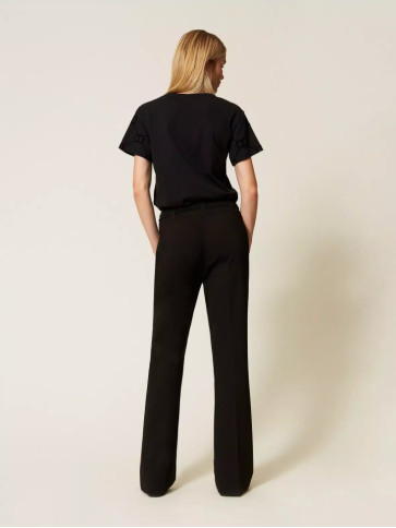 Штани - кльош/Чорний