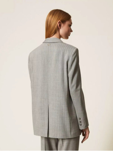 Піджак блейзер/Сіра смужка