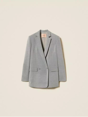 Піджак блейзер/Сіра смужка