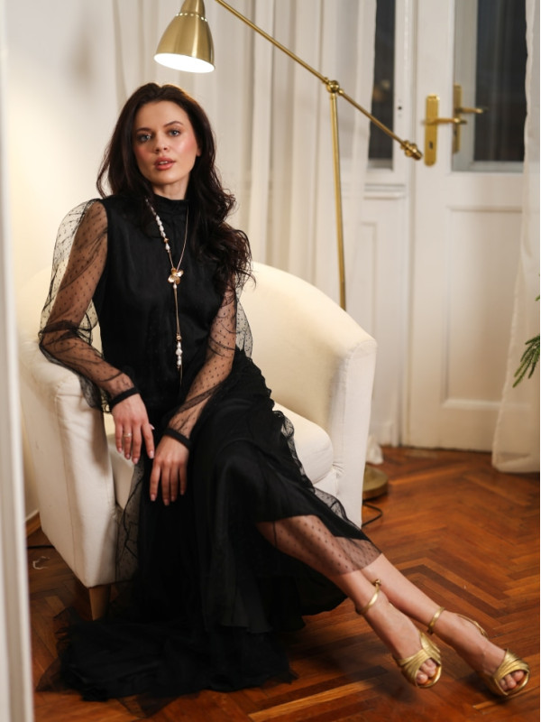 Сукня довга/Чорний 252TP2653