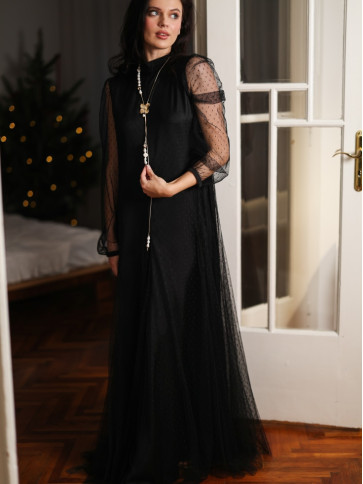 Сукня довга/Чорний