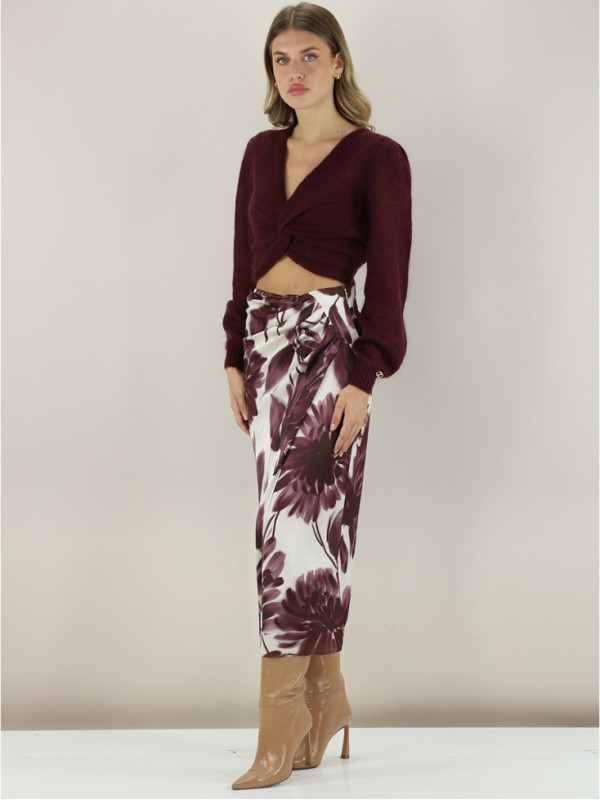 Спідниця/Винні жоржини 252TP2702