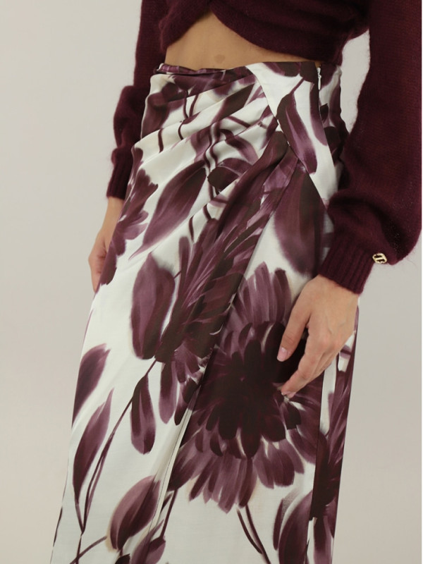 Спідниця/Винні жоржини 252TP2702