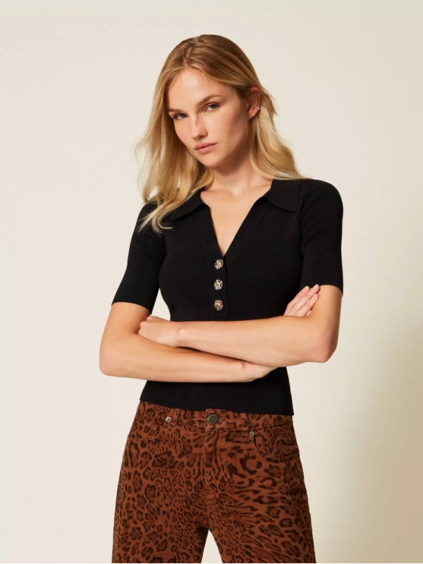 Поло/Чорний 252TP3112