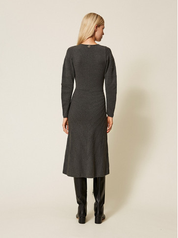 Сукня/Меланж сірий