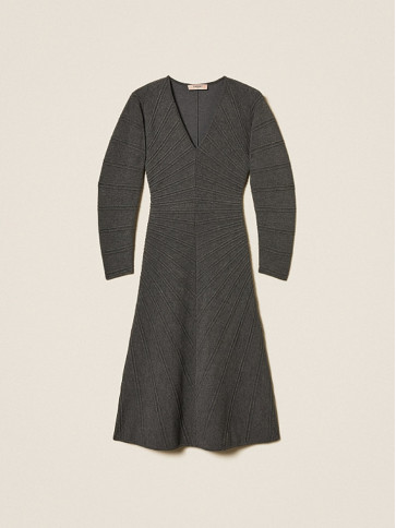 Сукня/Меланж сірий