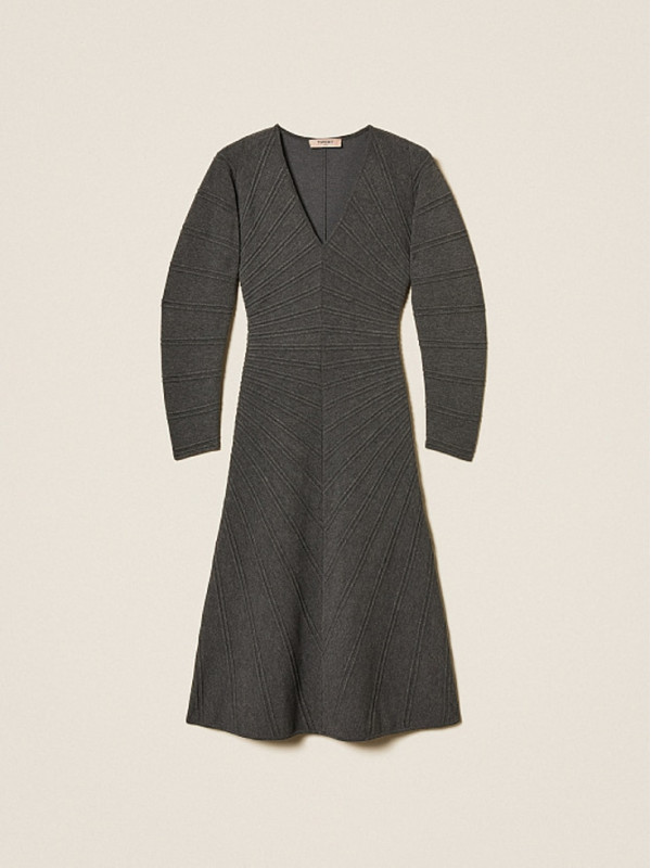 Сукня/Меланж сірий 252TP3130