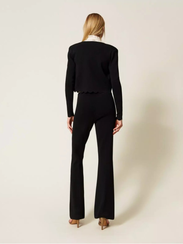 В'зані штани/Чорний 252TP3206