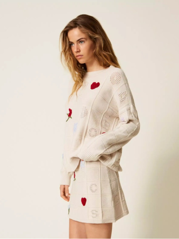 Максі - светр/Шантільї 252TP3313