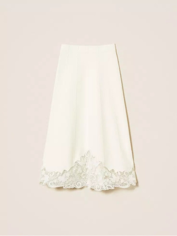 В'язана спідниця/Сніжний 252TP3407