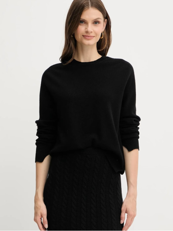 Светр з кашеміру/Чорний 252TP3495