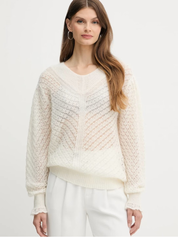 Ажурний светр/Сніг 252TP3522