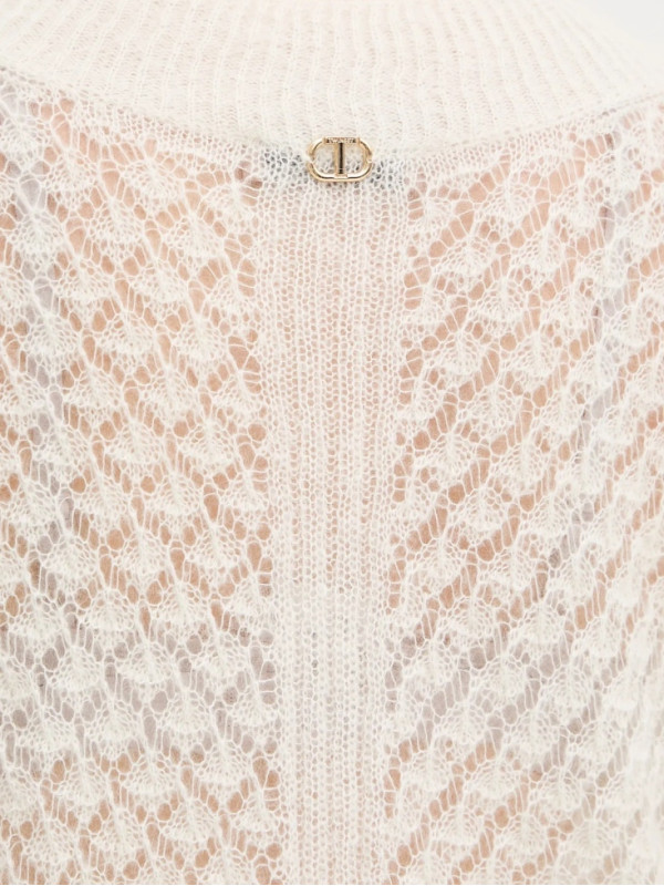 Ажурний светр/Сніг 252TP3522