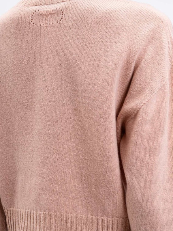 Светр з кашеміром/Пильно - рожевий 252TP3580