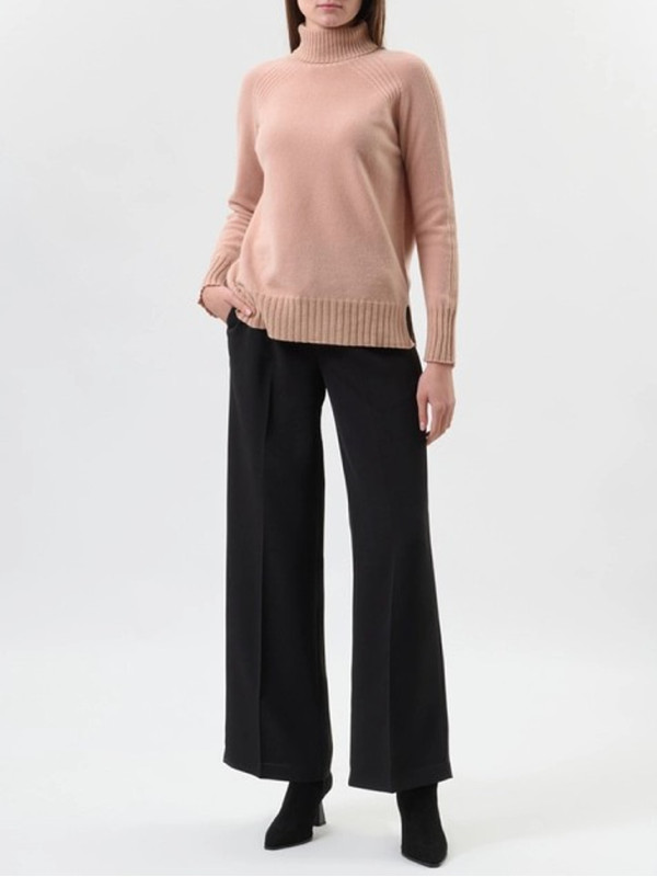 Светр з кашеміром/Пильно - рожевий 252TP3582