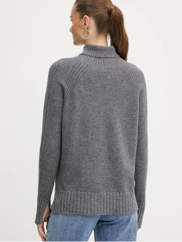 Светр з кашеміром/Сірий меланж