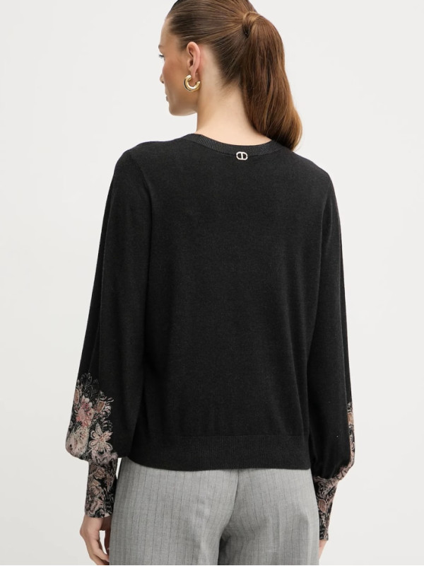 Светр/Чорний / іржавий 252TP3632