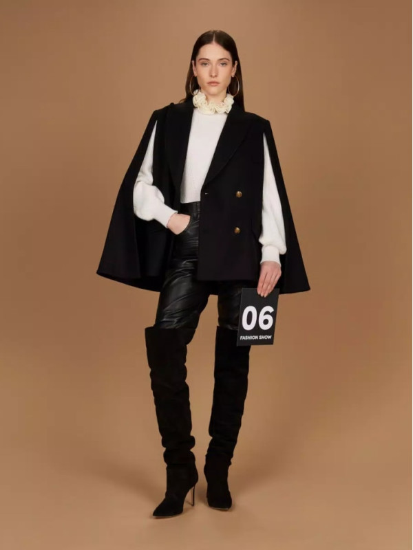 Штани шкіряні/Чорний 252TS2121