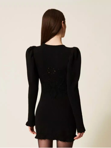 Сукня в'язана/Чорний