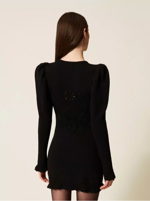Сукня в'язана/Чорний 252TS3382