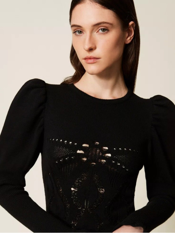 Сукня в'язана/Чорний 252TS3382