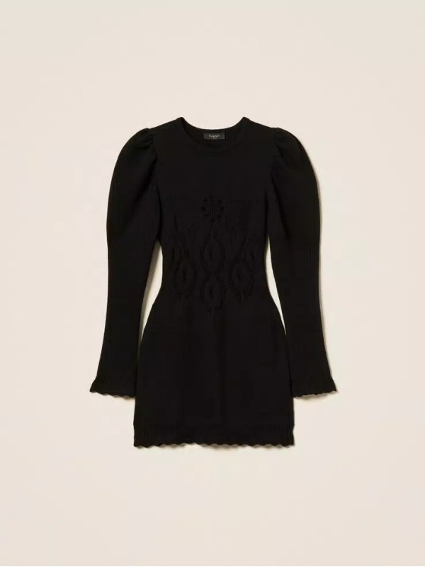 Сукня в'язана/Чорний 252TS3382