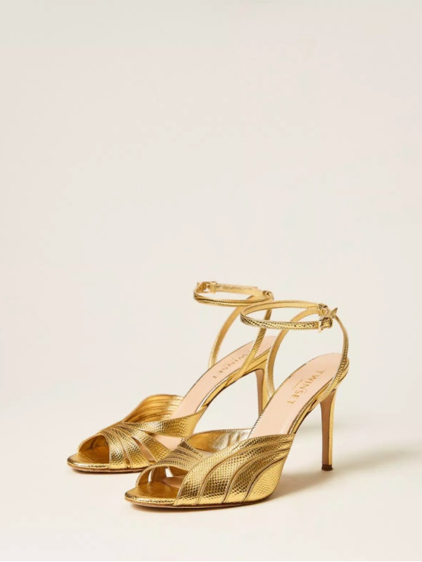 Босоніжки/Золото 252TST018