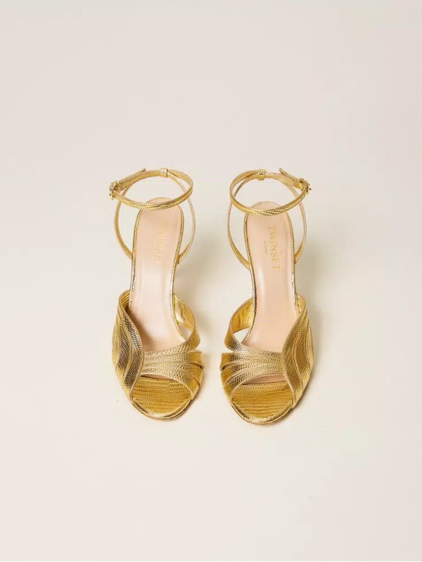 Босоніжки/Золото 252TST018