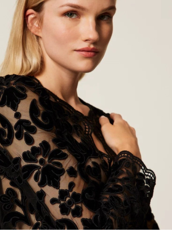 Жакет/Чорний Барокко 252TT2090