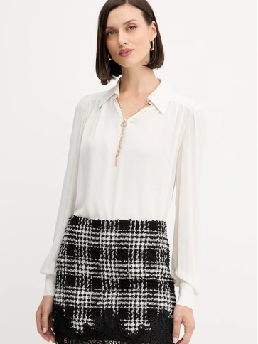 Спідниця/Клітина Чорний/Білий