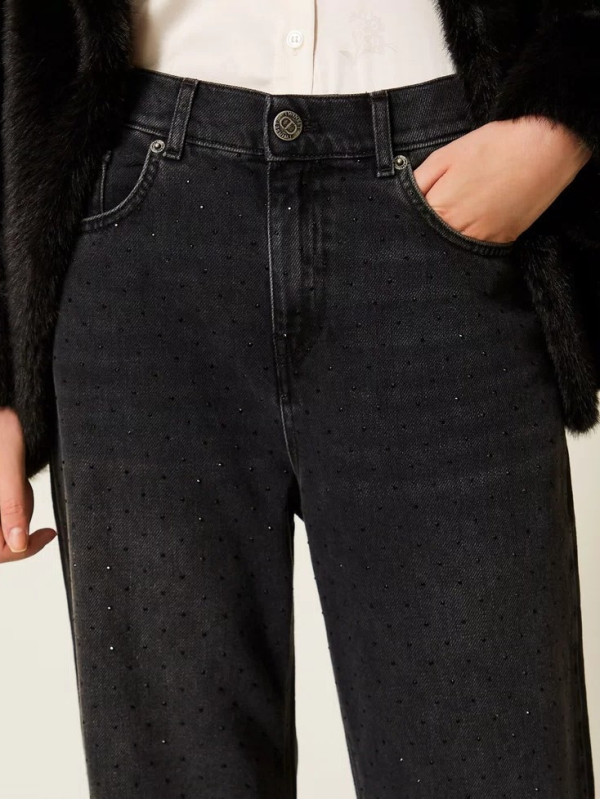 Джинси/Чорний денім 252TT2271
