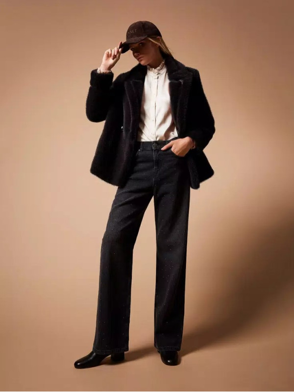 Джинси/Чорний денім 252TT2271