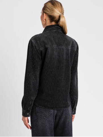 Сорочка/Чорний денім