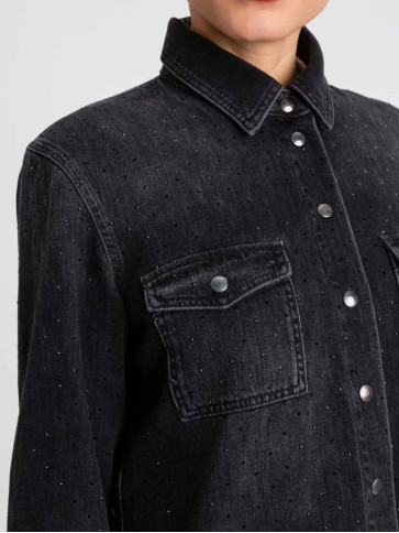 Сорочка/Чорний денім