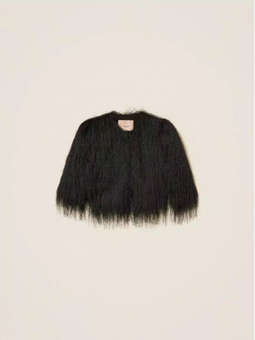 Піджак з бахромою/Чорний