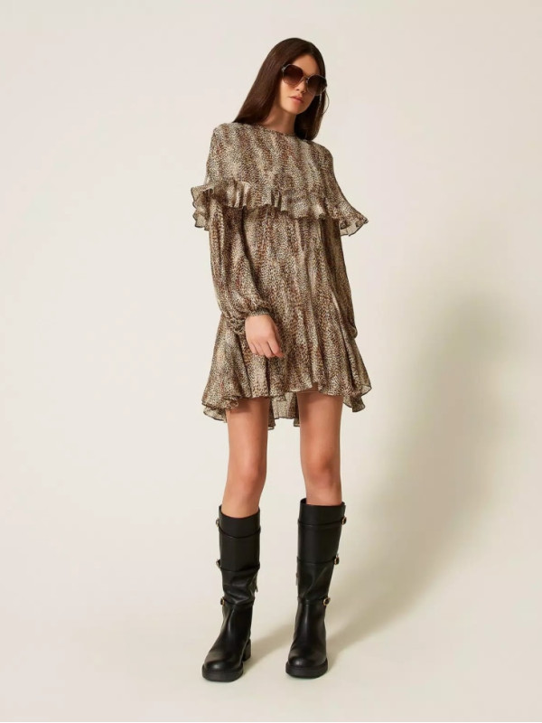Сукня/Коричнева ящірка 252TT2350